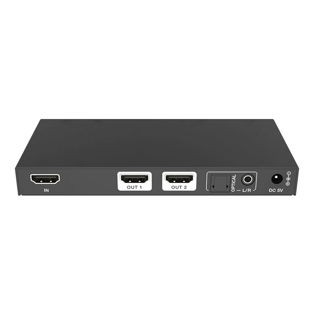 VigilLink 1x2 HDMI 2.1 8K Splitter Distribution Amplifier 48 Gbps with audio de-embeder / VLSP-12H21SA - Image 3
