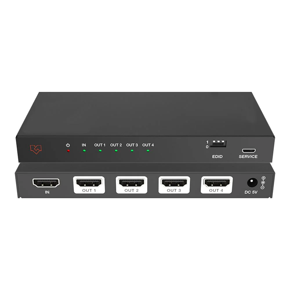 VigilLink 1x4 HDMI 2.1 8K Splitter Distribution Amplifier 48 Gbps / VLSP-14H21S - Image 4