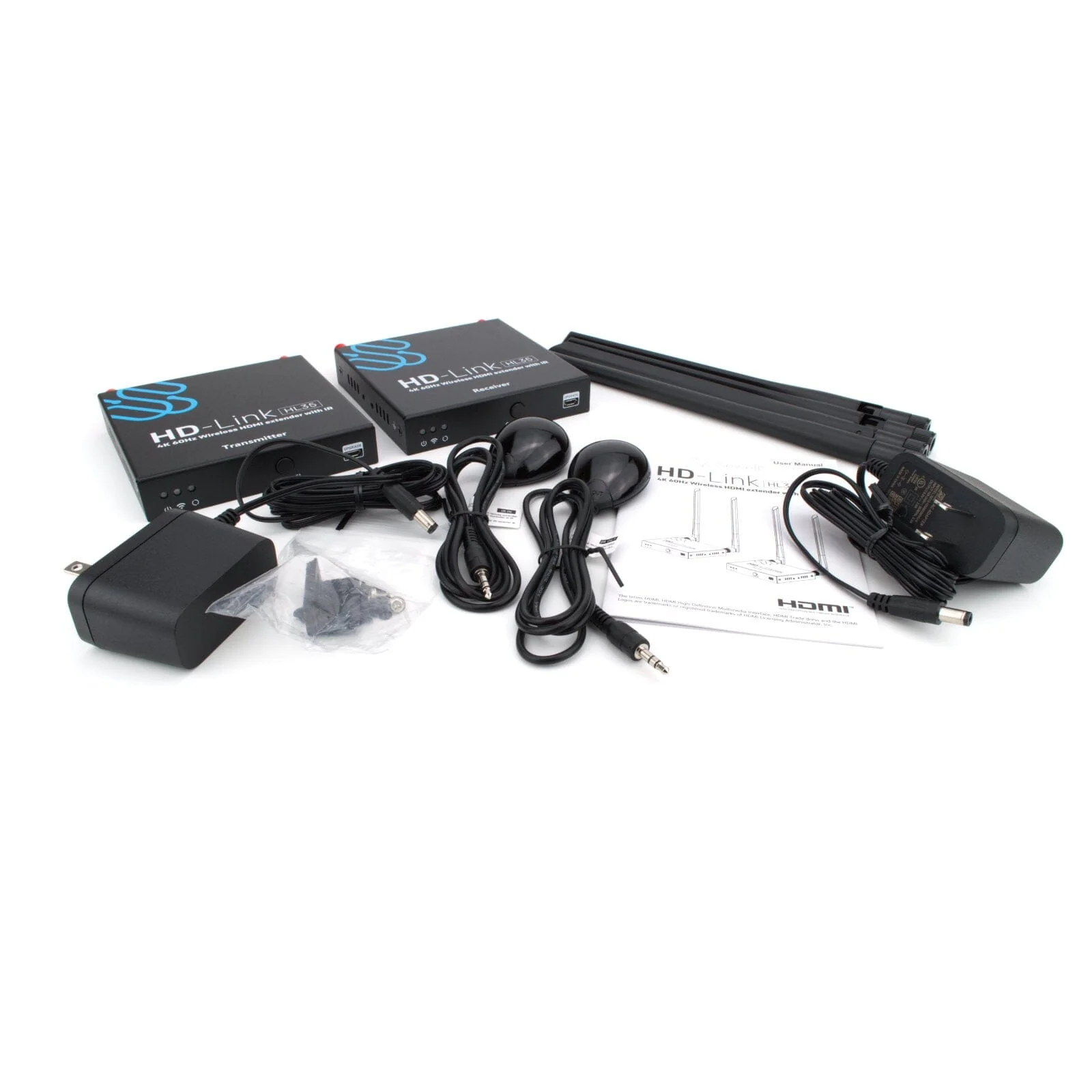 Sewell 4K 60Hz Wireless HDMI Extender using ipcolor STREAM Technology - HD-Link HL35 - Image 4