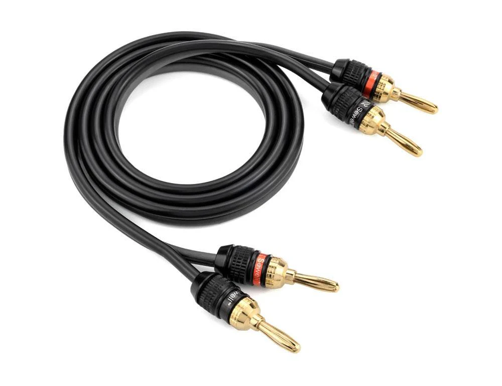 Deadbolt 12 AWG Speaker Wire with Banana Plugs – Oxygen-Free Copper, Pre-Terminated Audio Cable - Image 5