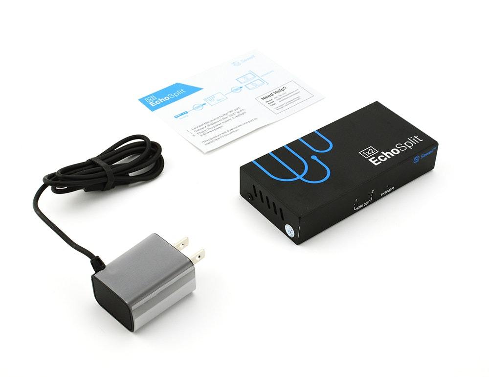 Sewell EchoSplit | 1x2 HDMI 2.0 Splitter with 4K to 1080p Auto-Downscaling (4K@60Hz 4:4:4) - Image 3