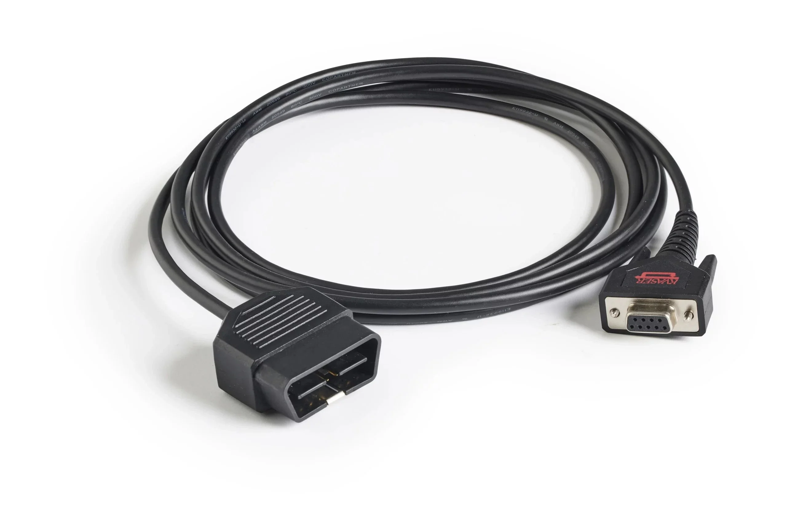 Kvaser OBD II to D-sub Adapter Cable 2.5m