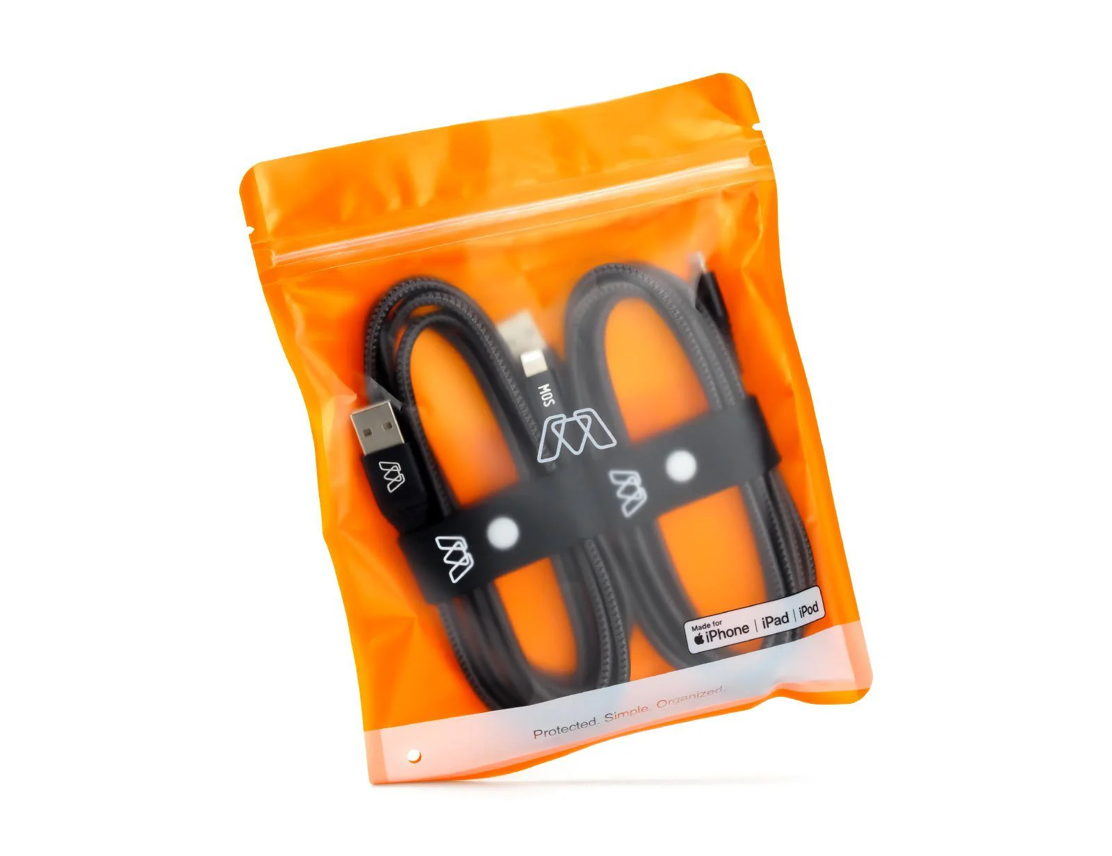 Sewell MOS Strike Lightning Cable for iPhone | MFi Certified, Braided, 6 ft. 2-Pack - Image 9