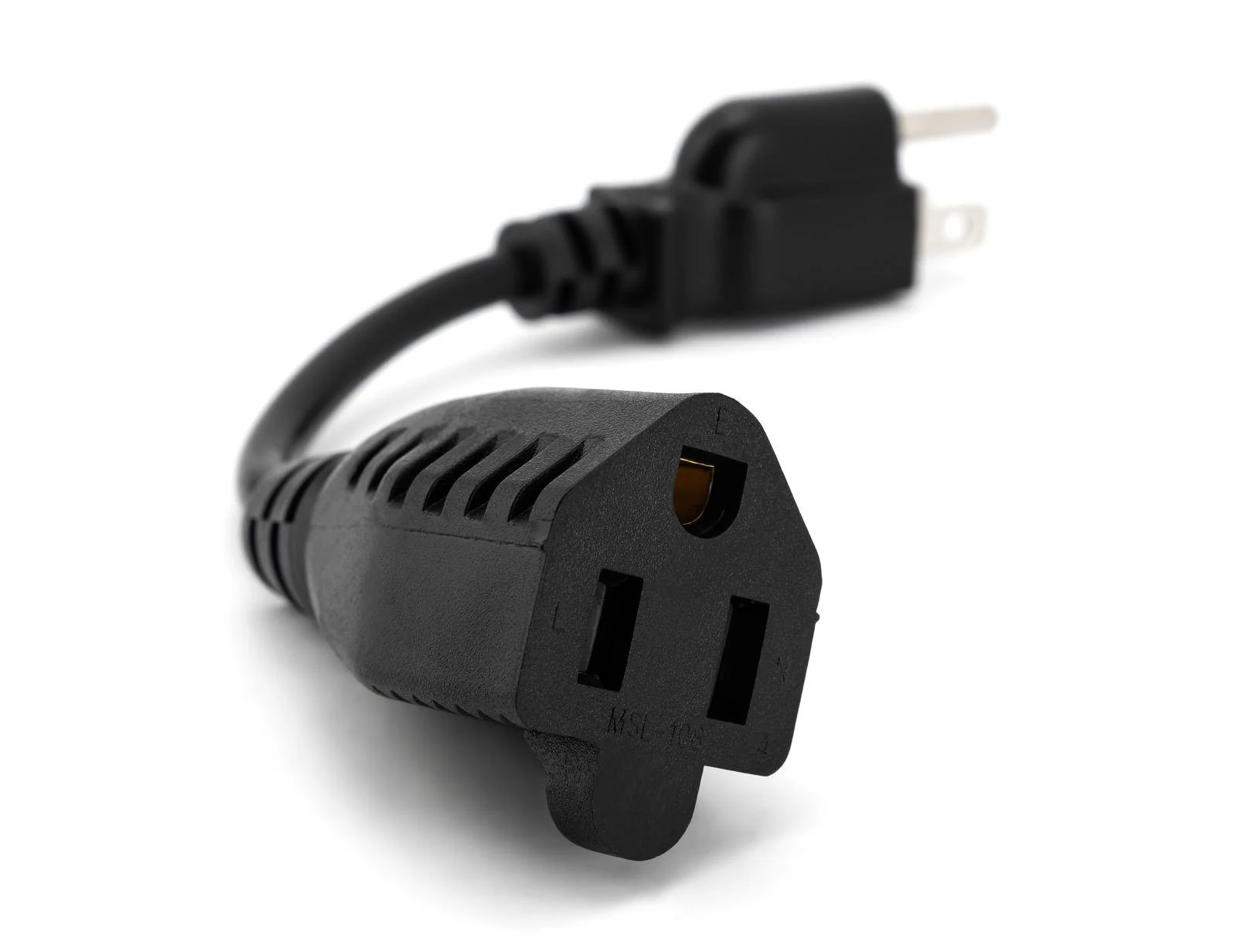 Sewell 6-Inch Power Extension Cable 5-Pack | Outlet Saver, 18 AWG - Image 3