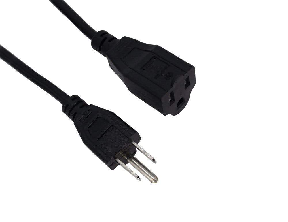 Sewell 6-Inch Power Extension Cable 5-Pack | Outlet Saver, 18 AWG - Image 7