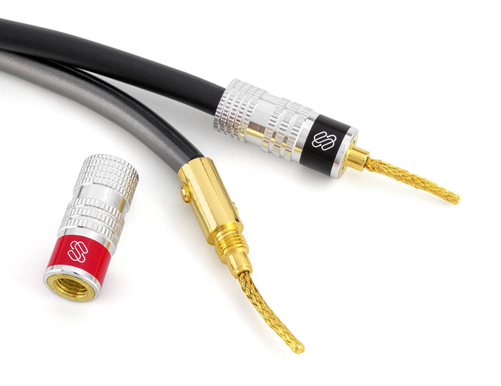 Silverback Flex Pin Connectors (2025) – Dual-Screw, 24k Gold, Spring Terminal Speaker Wire Connectors (Up to 10 AWG) - Image 10