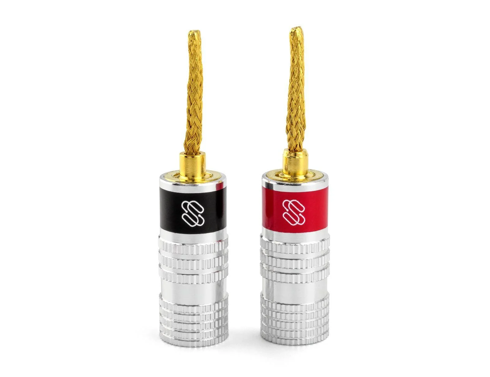 Silverback Flex Pin Connectors (2025) – Dual-Screw, 24k Gold, Spring Terminal Speaker Wire Connectors (Up to 10 AWG) - Image 7
