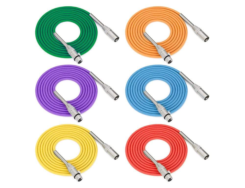 Silverback Roar XLR Microphone Cable – Gold-Plated Connectors, Braided Nylon, Shielded Pro Audio Cable (24 AWG) - Image 10