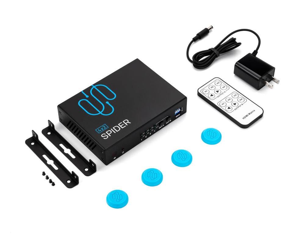 Sewell Spider 4K HDMI 4x2 Matrix - Image 4