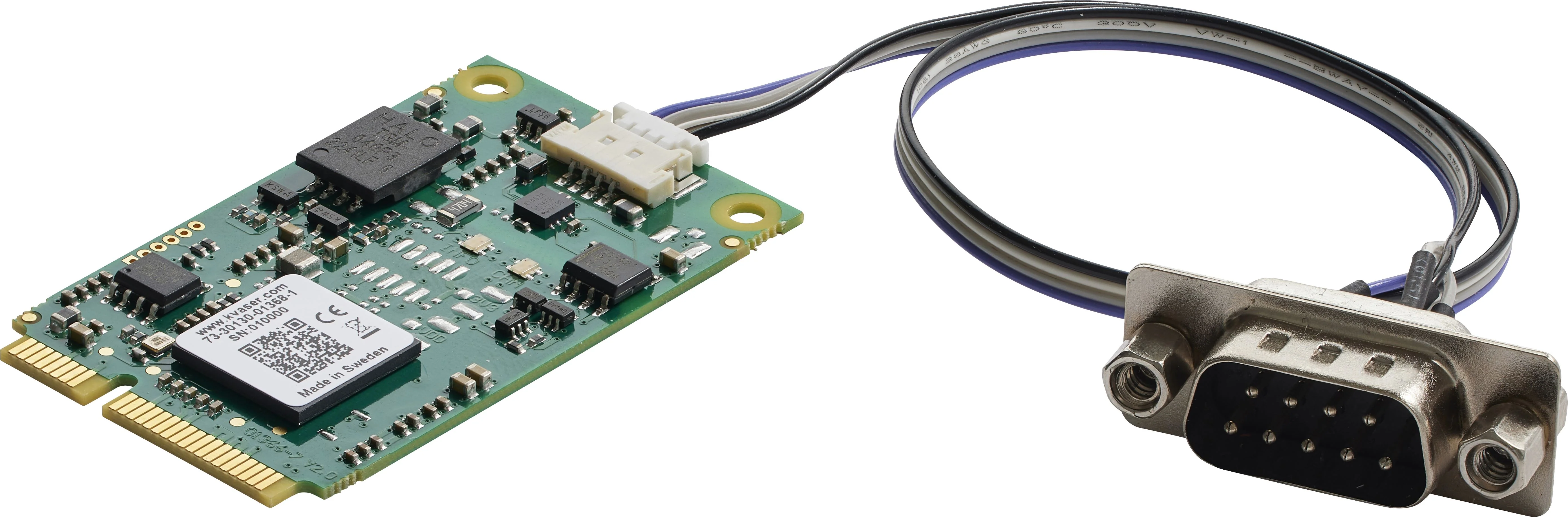 Kvaser Mini PCle 1xCAN FD over USB