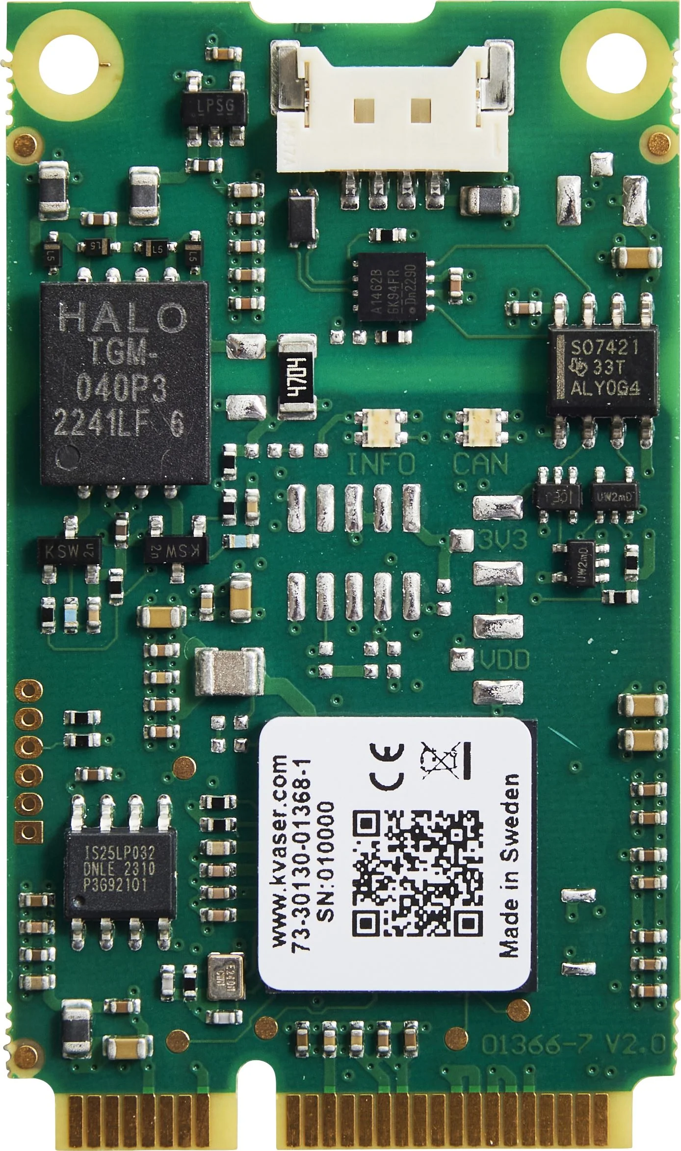 Kvaser Mini PCle 1xCAN FD over USB - Image 5