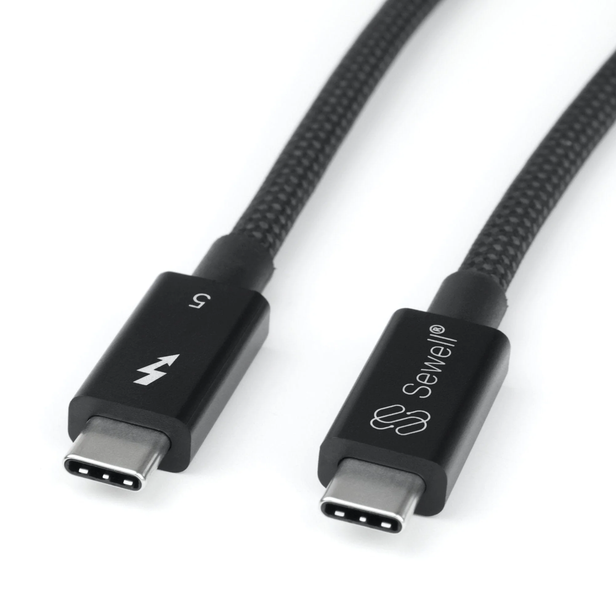 Sewell Thunderbolt 5 Cable, 80Gbps - 120Gbps Braided cable, 240W, Intel Certified - Image 7